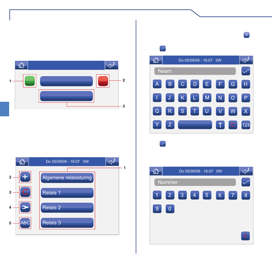 Geavanceerd, Relais, Relais toevoegen | Videogeheugen configureren | Comelit MT 6101BM User Manual | Page 92 / 104