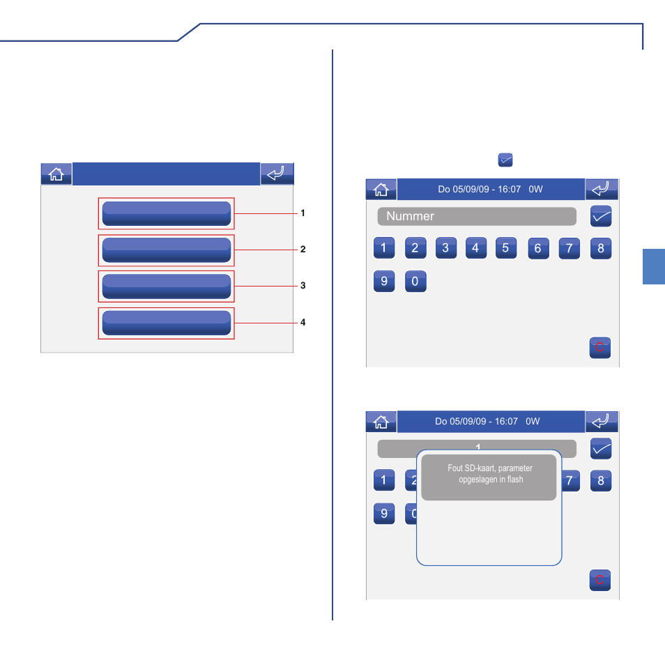 Geavanceerd nl grondplaatcode instellen, Selectieve intercom verwijderen / wijzigen, Beschrijving van het menu adressen | Comelit MT 6101BM User Manual | Page 99 / 104