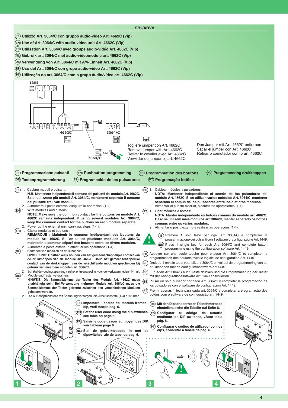 Comelit MT 3300 User Manual | Page 4 / 6