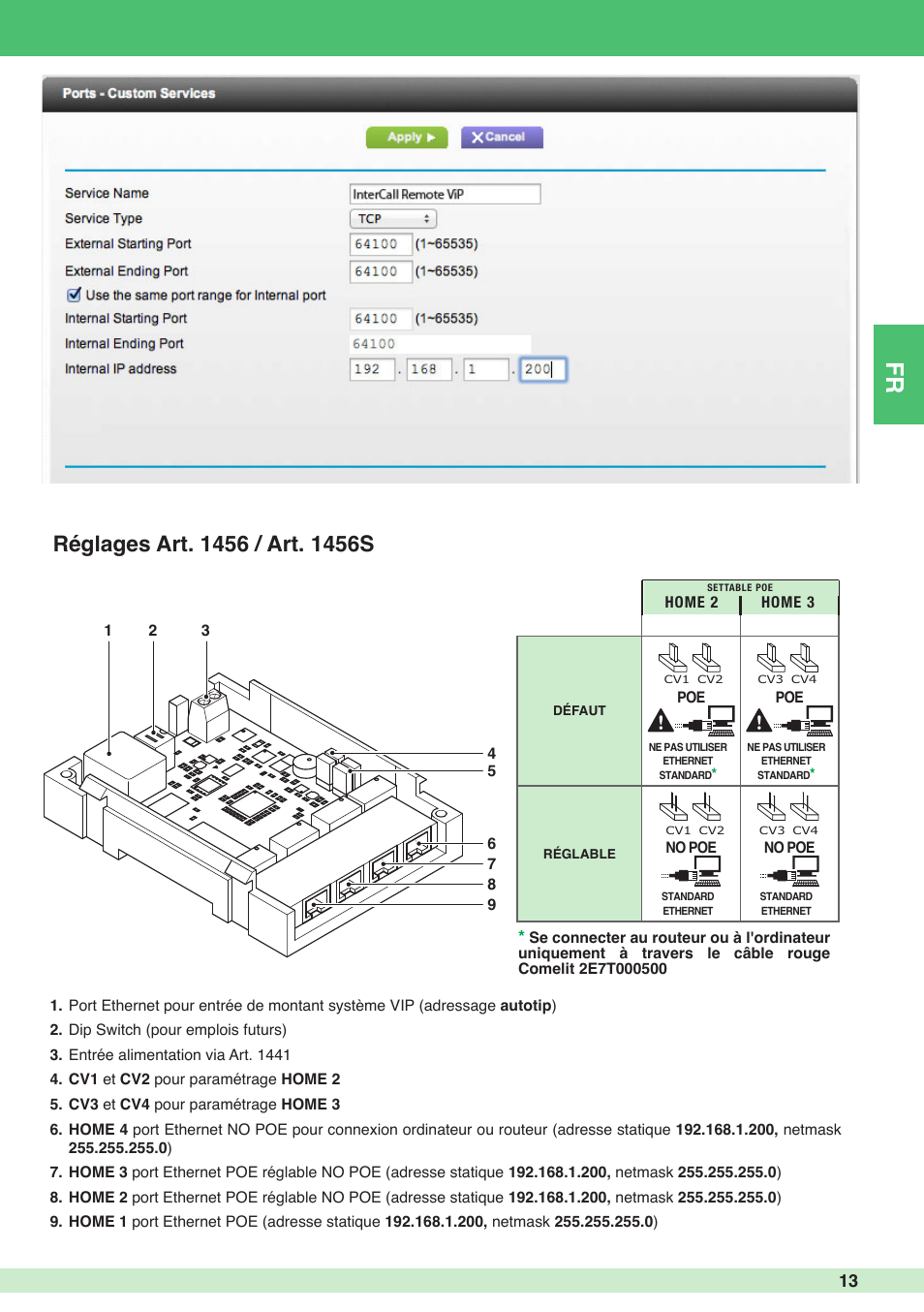 Comelit MT 1456S User Manual | Page 13 / 16