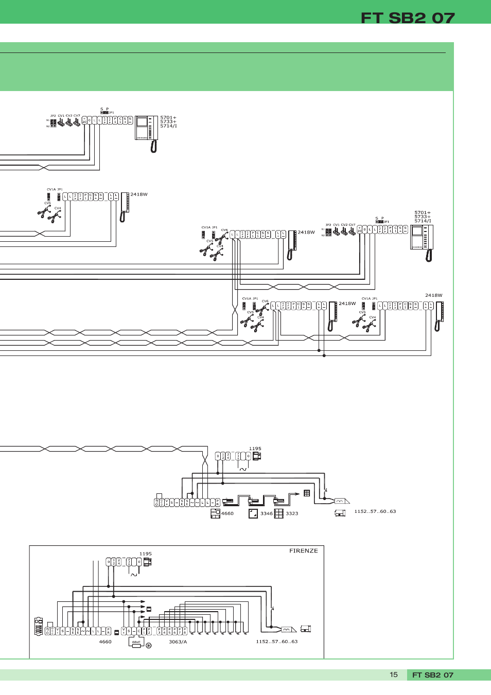 Ft sb2 07 | Comelit FT SB2 07 User Manual | Page 15 / 16