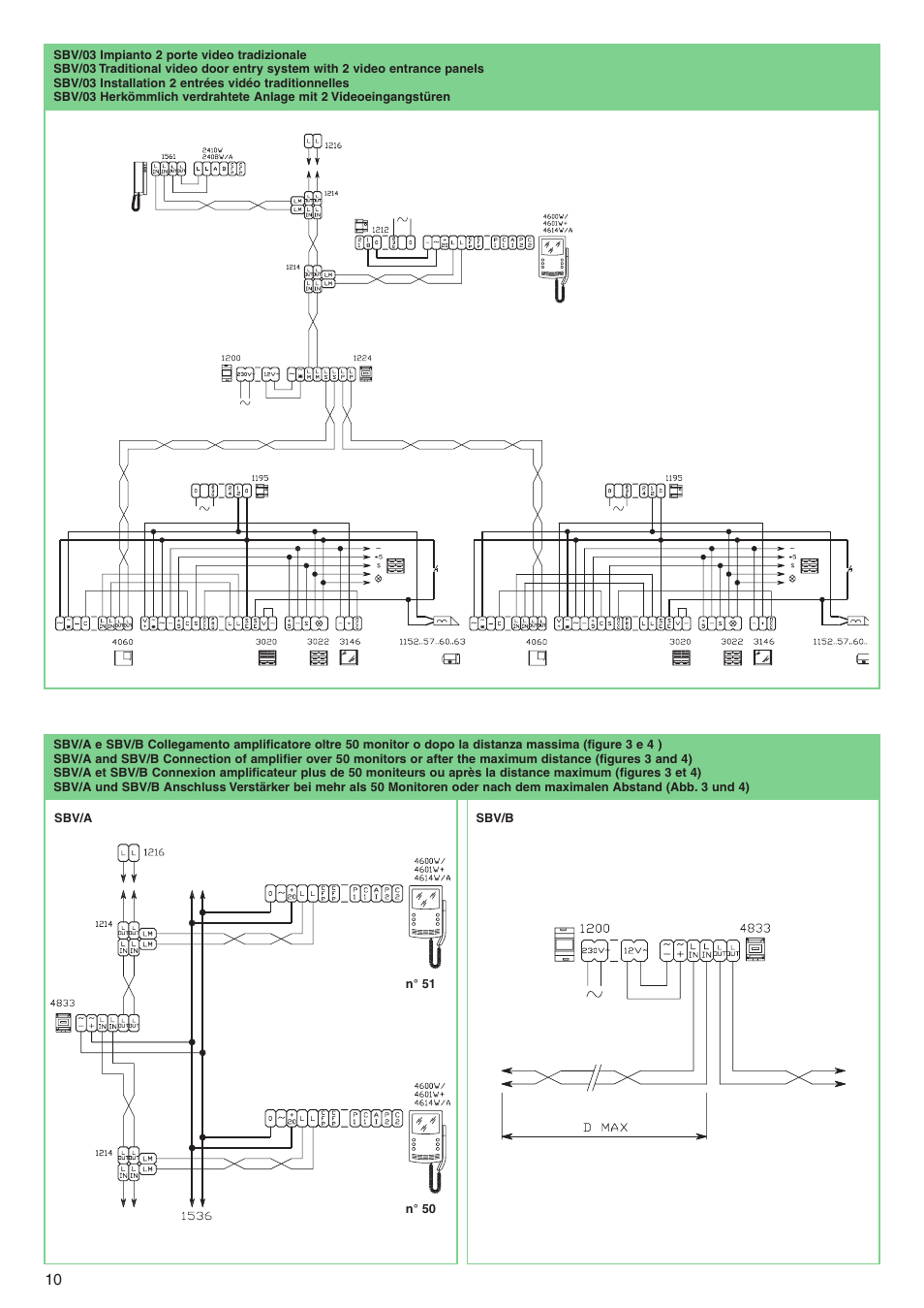 Comelit FT SB 01 User Manual | Page 10 / 12