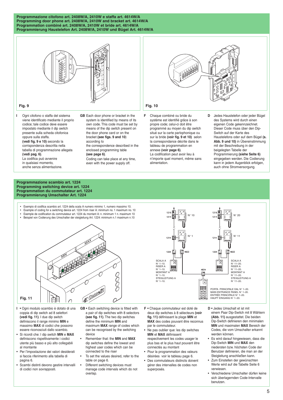 Fig. 10 | Comelit FT SB 01 User Manual | Page 5 / 12