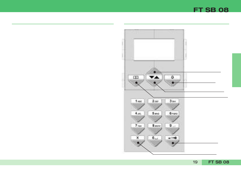 Ft sb 08 | Comelit FT SB 08 User Manual | Page 21 / 80