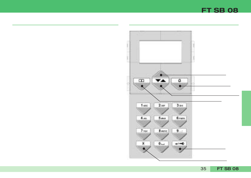 Ft sb 08 | Comelit FT SB 08 User Manual | Page 37 / 80