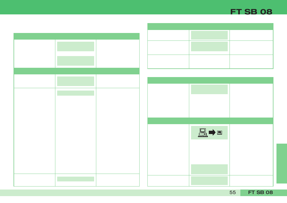 Ft sb 08 | Comelit FT SB 08 User Manual | Page 57 / 80