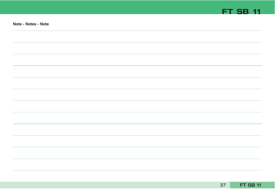 Ft sb 11 | Comelit FT SB 11 User Manual | Page 39 / 40