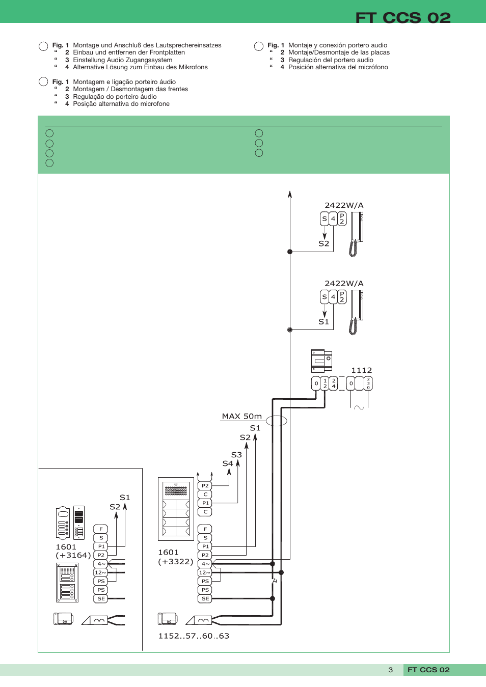 Ft ccs 02 | Comelit FT CCS 02 User Manual | Page 3 / 4