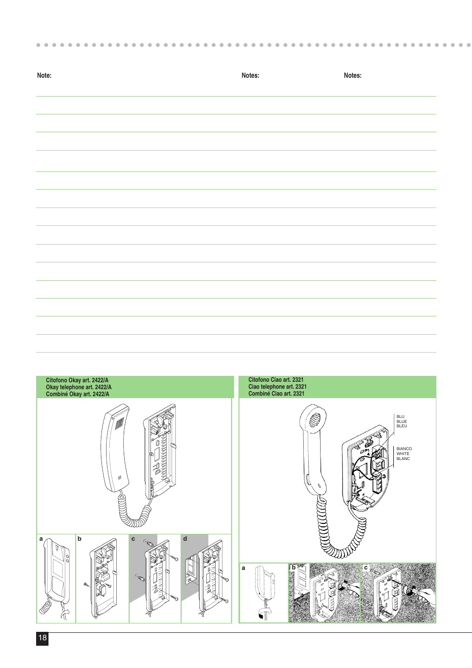 Comelit MT 43 User Manual | Page 19 / 42