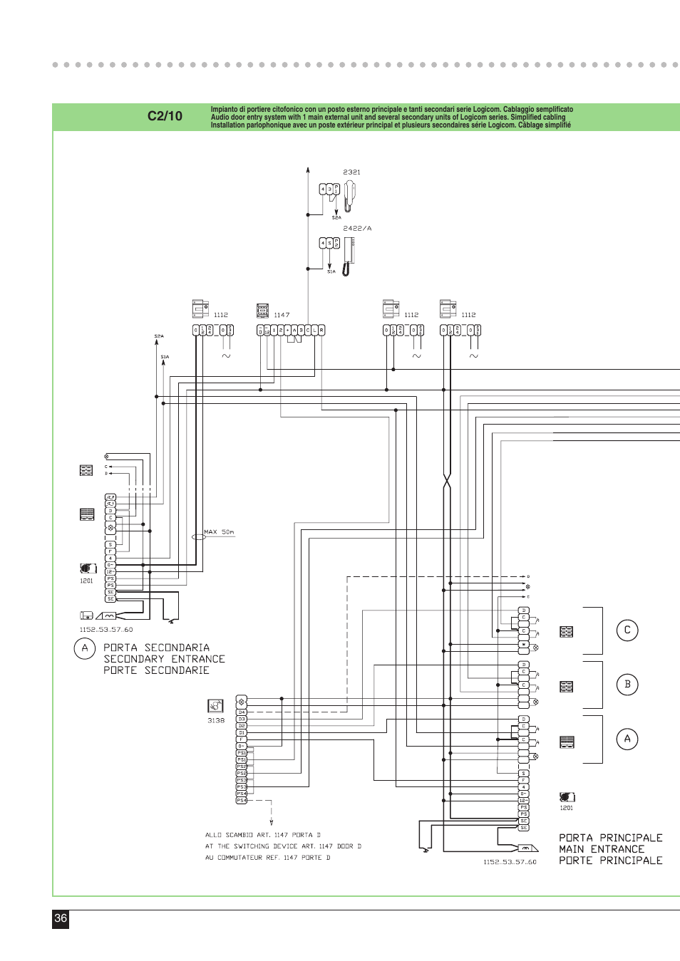 Comelit MT 43 User Manual | Page 37 / 42