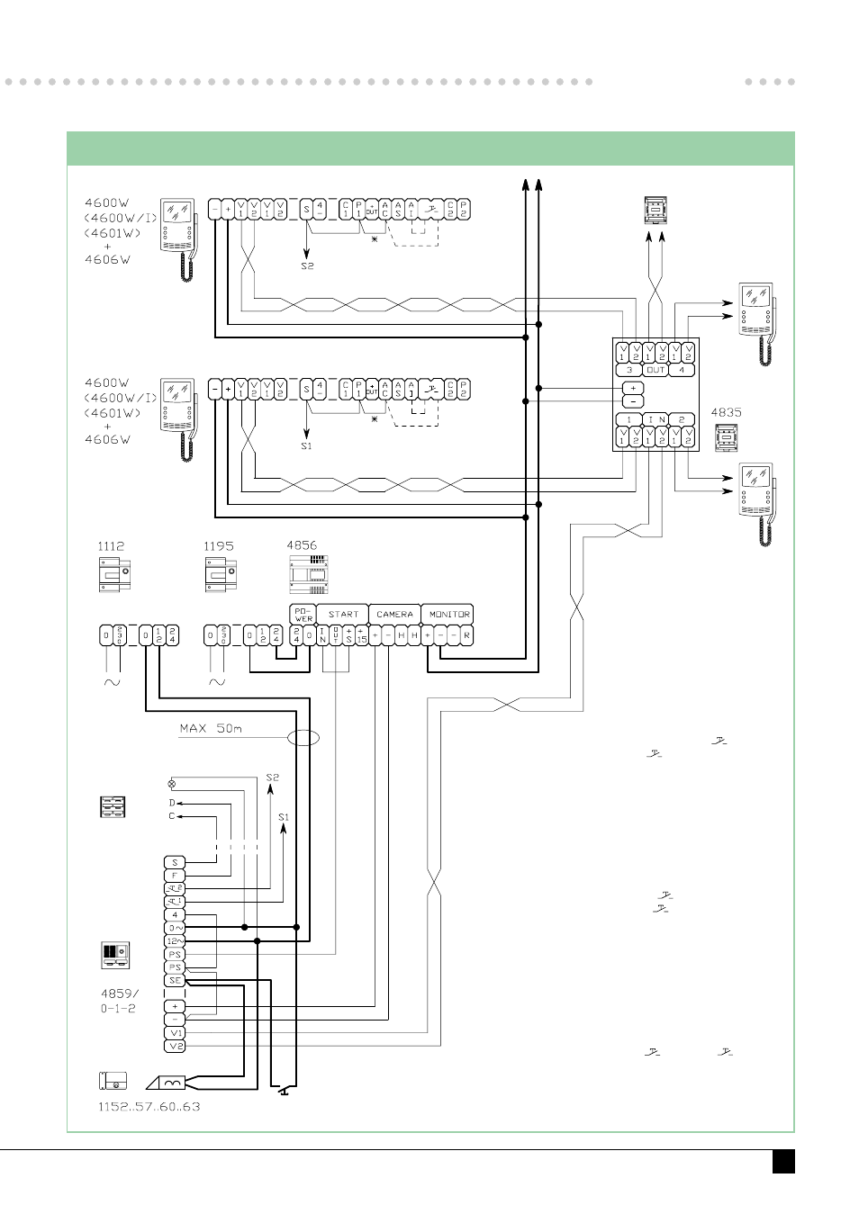 Mt/vcs/01, V5/01e | Comelit MT VCS 01 User Manual | Page 46 / 49