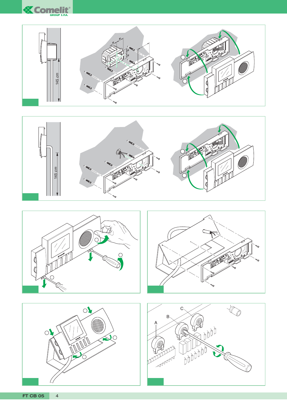 Comelit FT CB 05 User Manual | Page 4 / 12