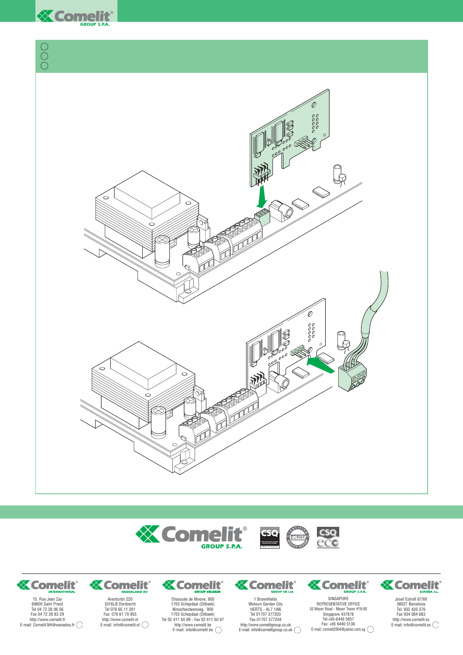 Comelit FT CT 04 User Manual | Page 2 / 2