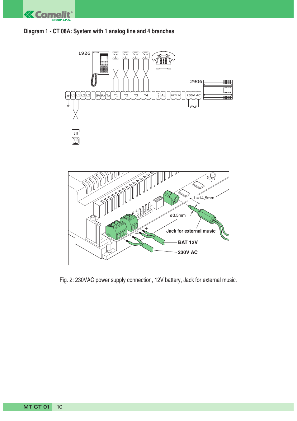 Comelit MT CT 01 User Manual | Page 11 / 86