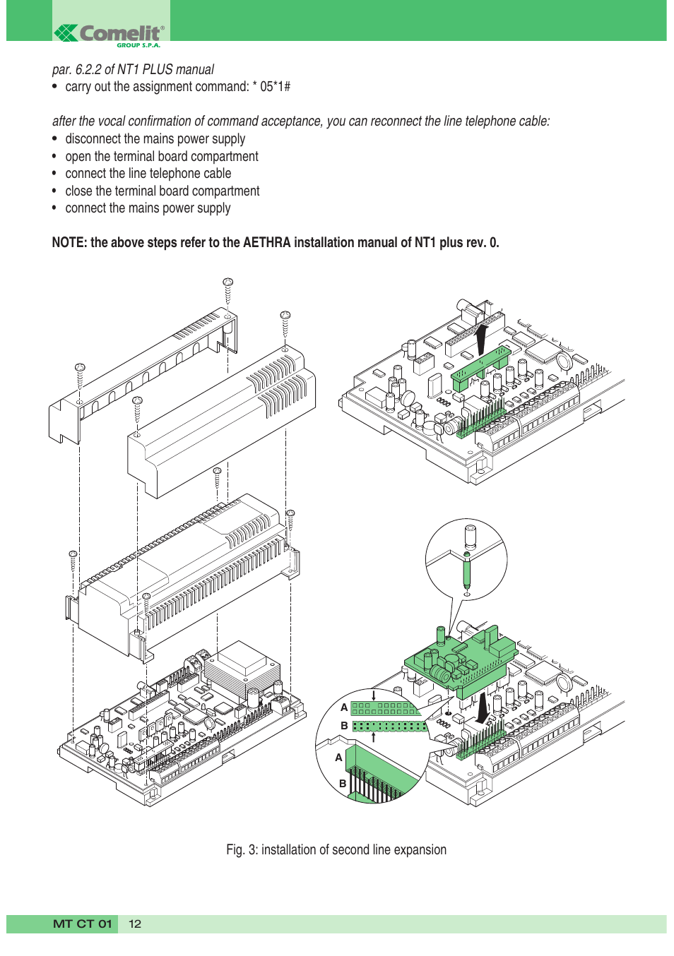 Comelit MT CT 01 User Manual | Page 13 / 86