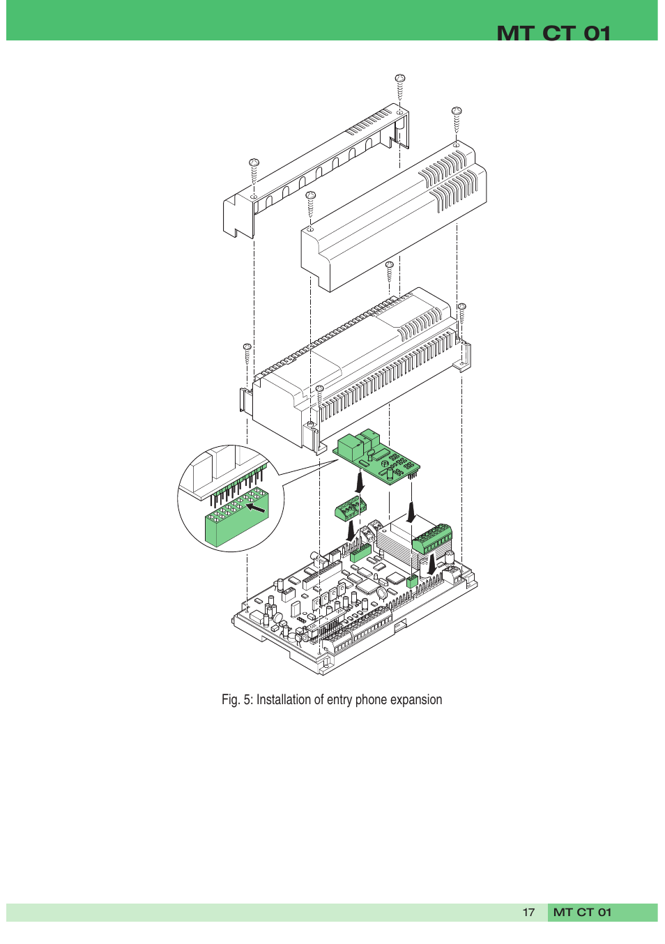 Mt ct 01 | Comelit MT CT 01 User Manual | Page 18 / 86