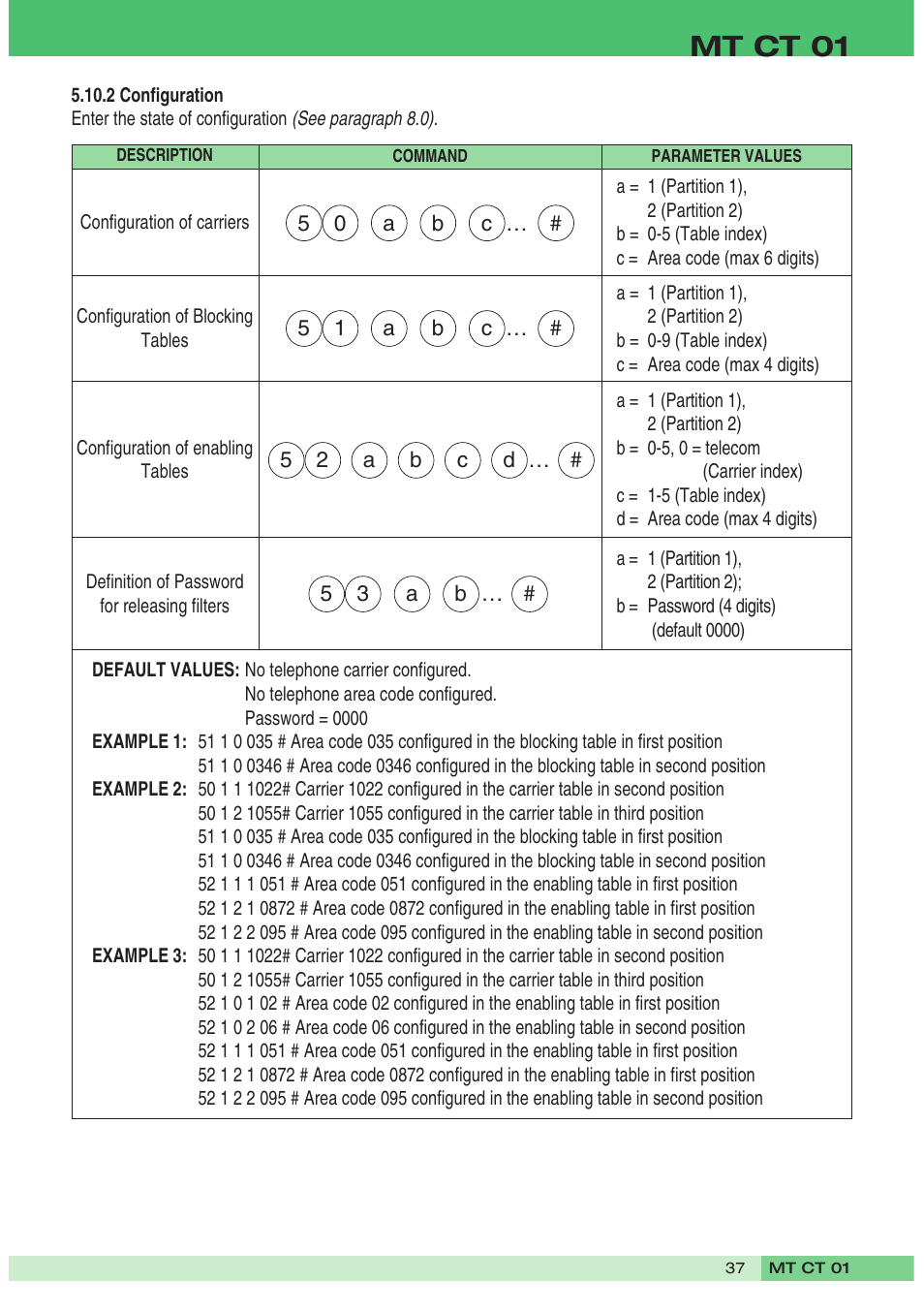 Mt ct 01 | Comelit MT CT 01 User Manual | Page 38 / 86