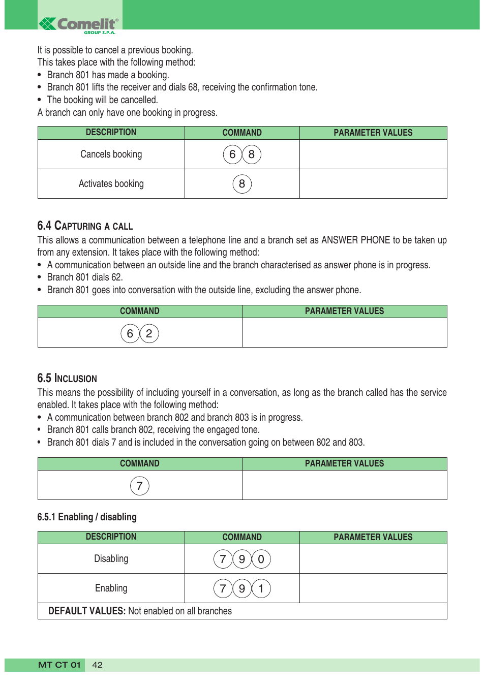 Comelit MT CT 01 User Manual | Page 43 / 86