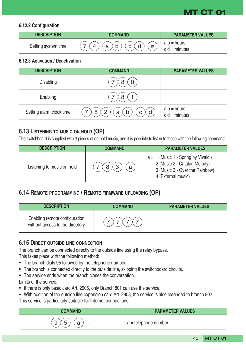 Mt ct 01 | Comelit MT CT 01 User Manual | Page 46 / 86