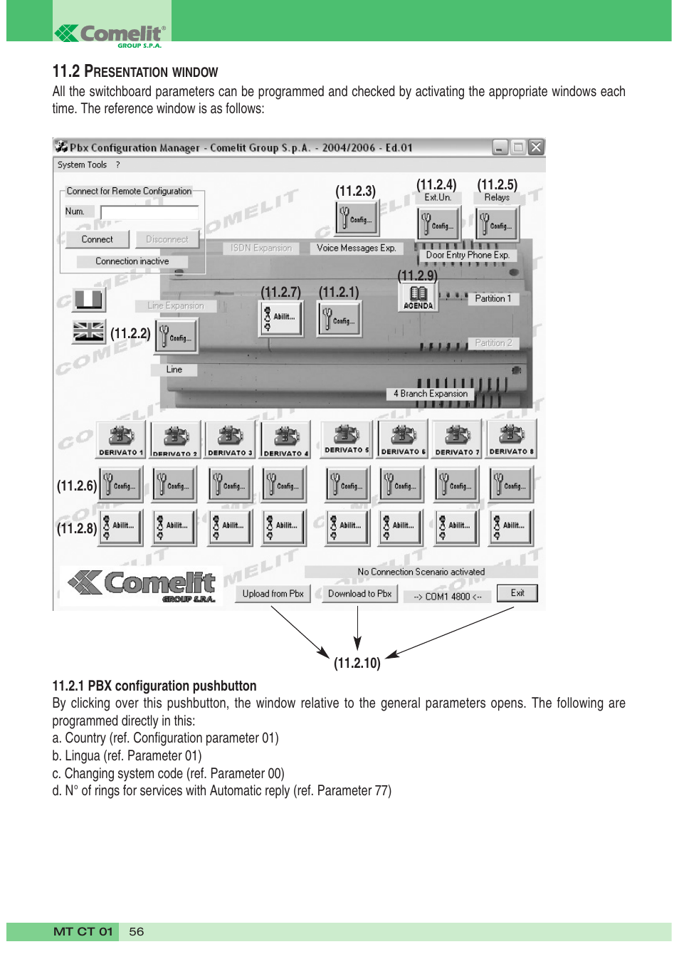 Comelit MT CT 01 User Manual | Page 57 / 86
