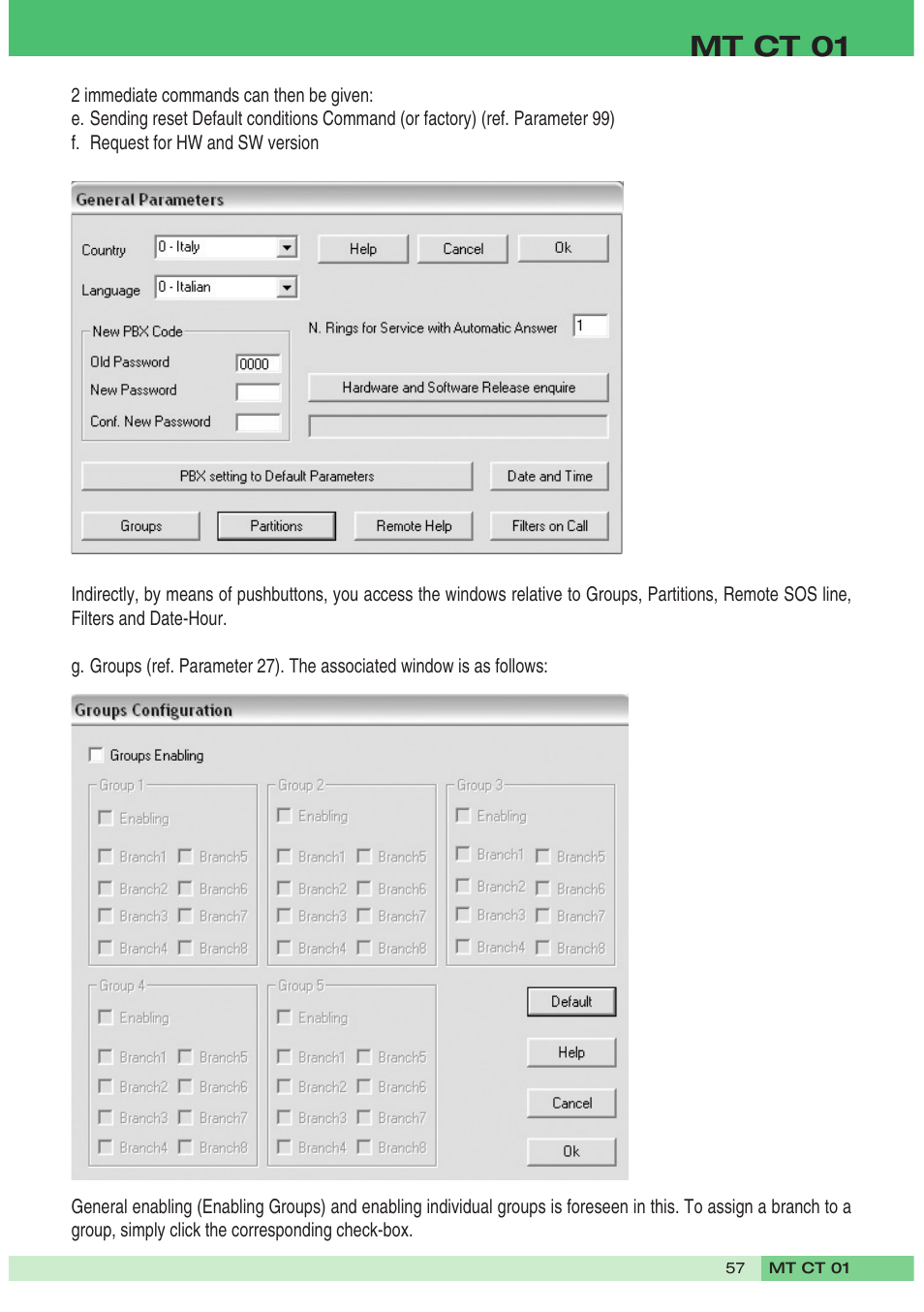 Mt ct 01 | Comelit MT CT 01 User Manual | Page 58 / 86
