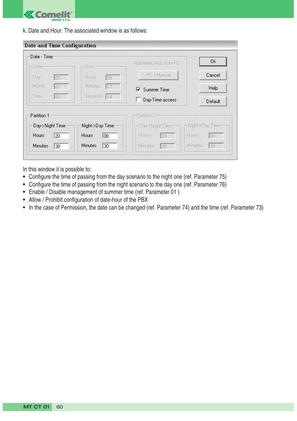 Comelit MT CT 01 User Manual | Page 61 / 86