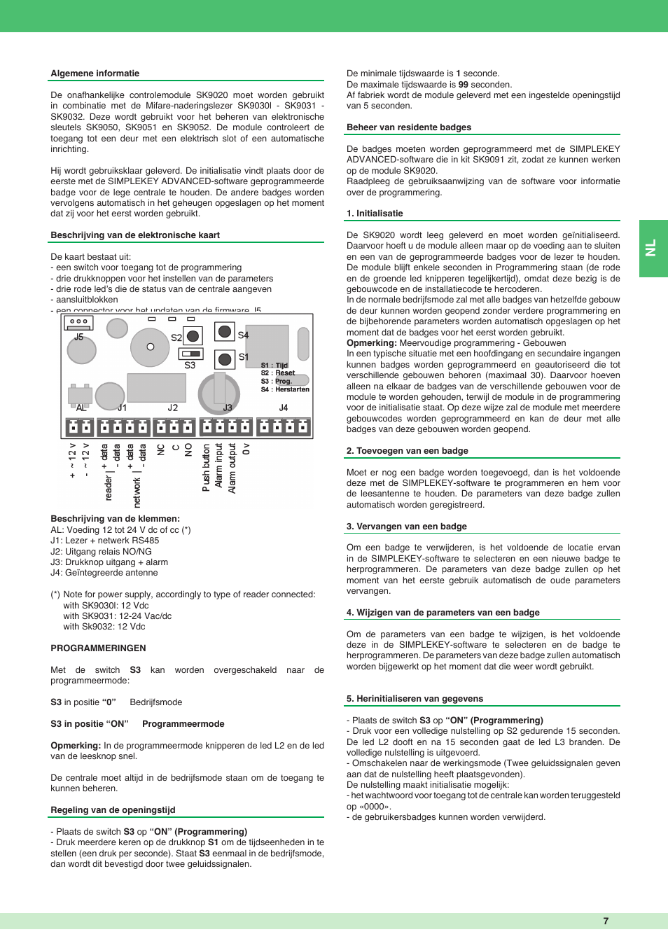 Comelit FT SK9020 User Manual | Page 7 / 16