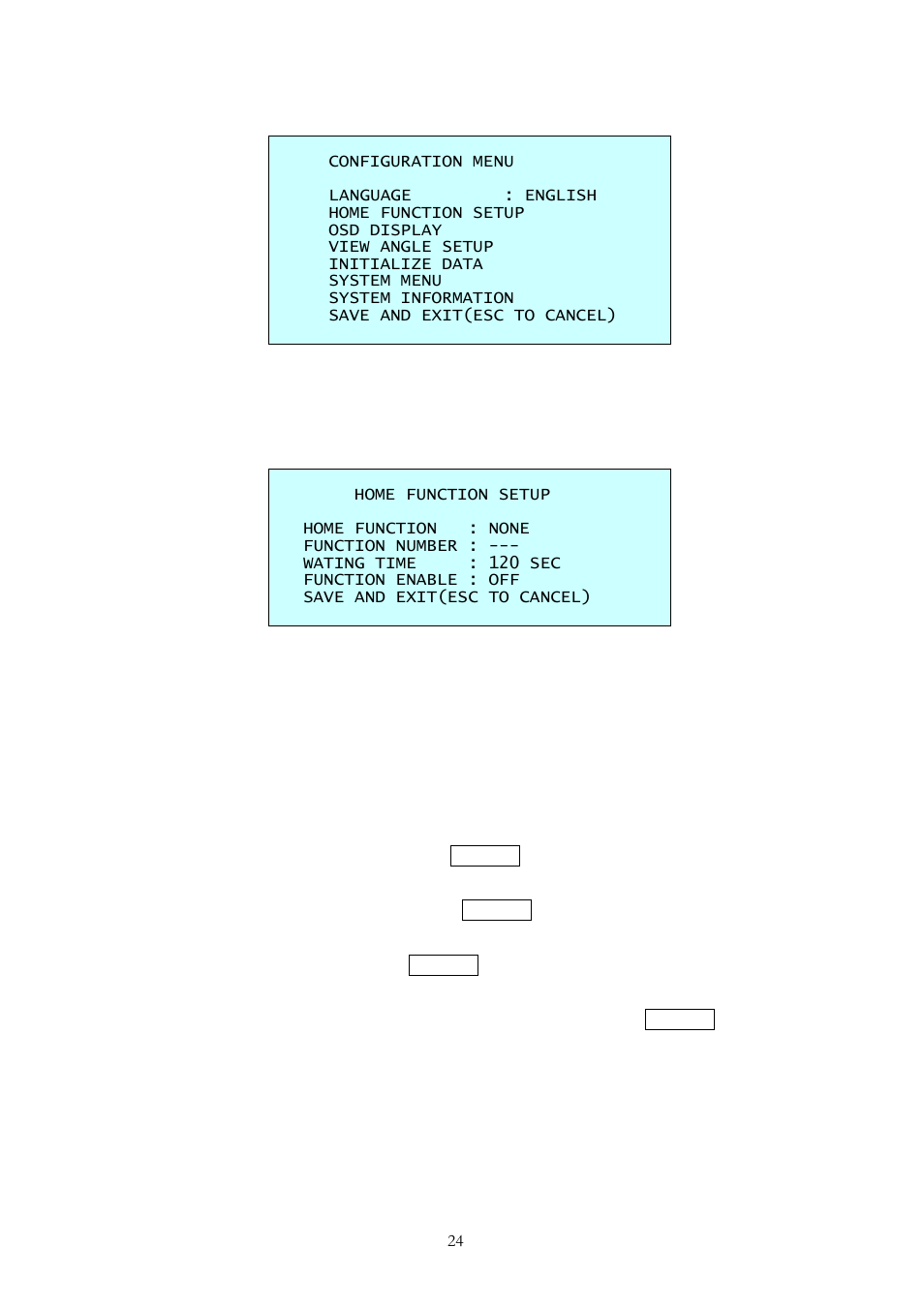 11 dome setup | Comelit MPTZ766A User Manual | Page 30 / 40