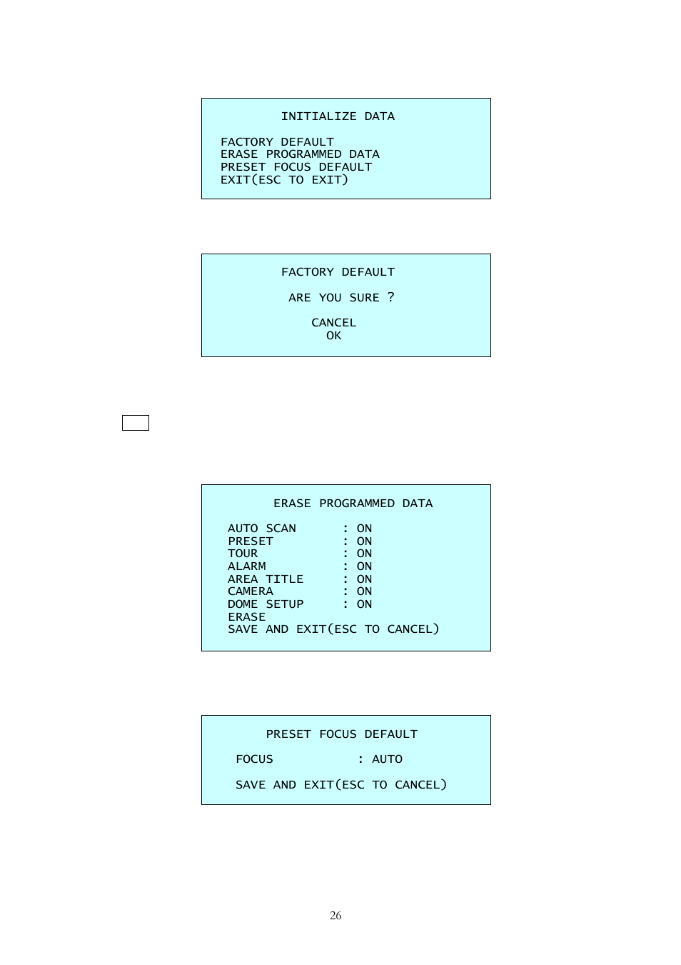 Comelit MPTZ766A User Manual | Page 32 / 40