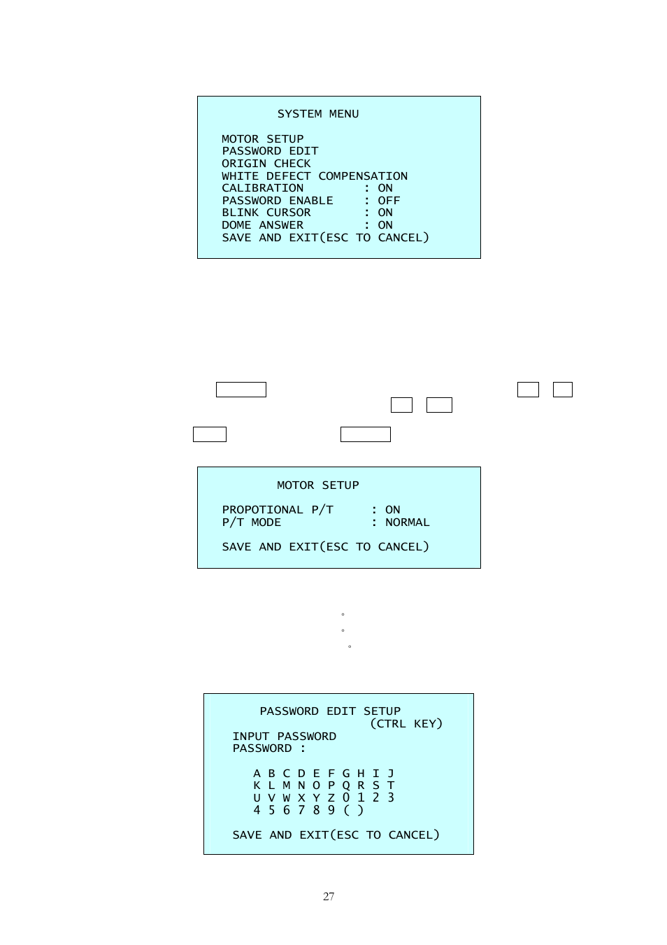 Comelit MPTZ766A User Manual | Page 33 / 40