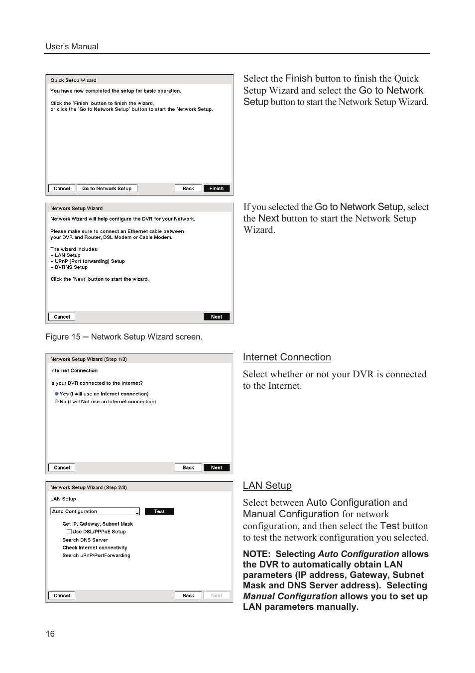 Internet connection, Lan setup | Comelit MT 49804 User Manual | Page 26 / 63