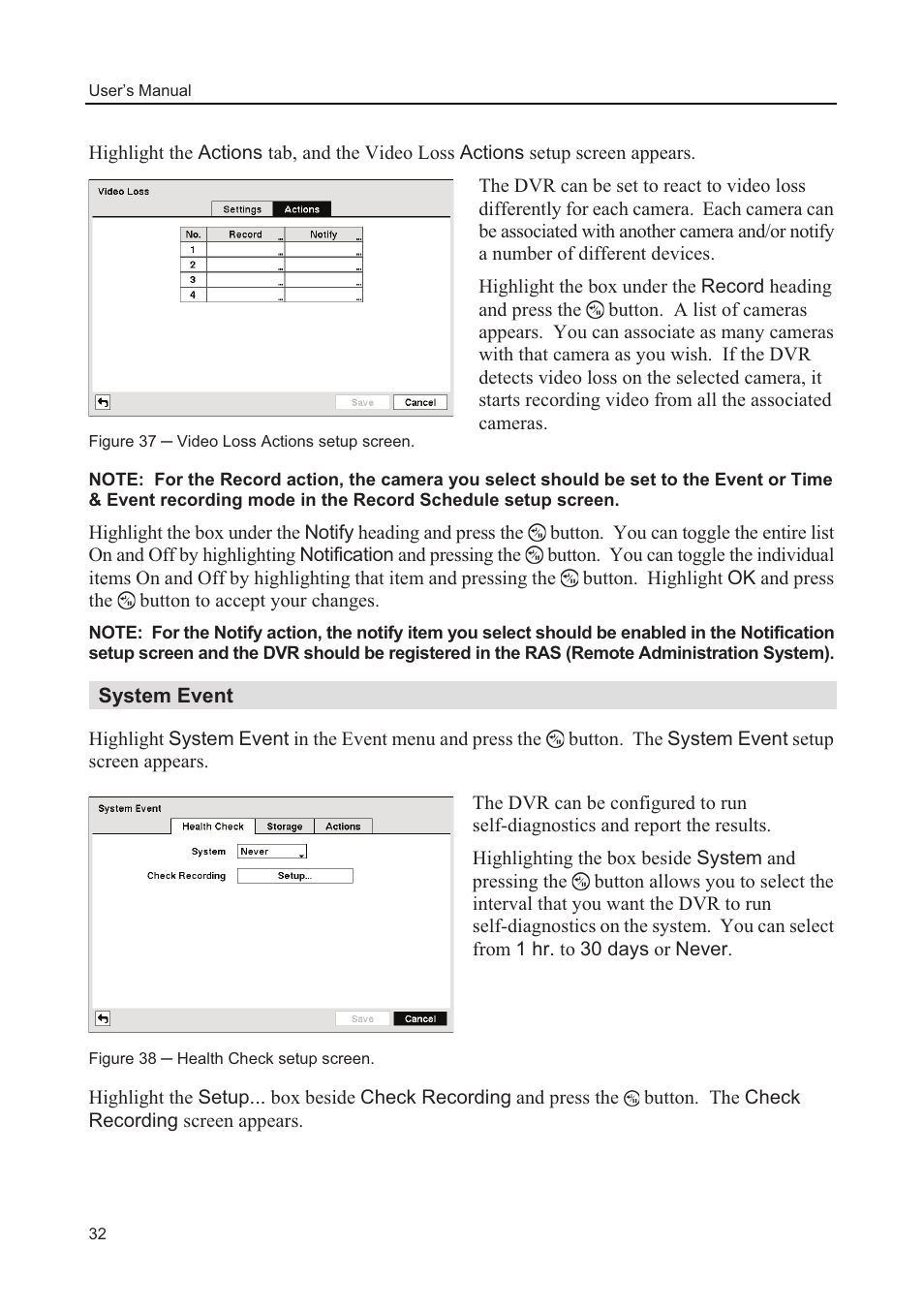 System event | Comelit MT 49804 User Manual | Page 42 / 63