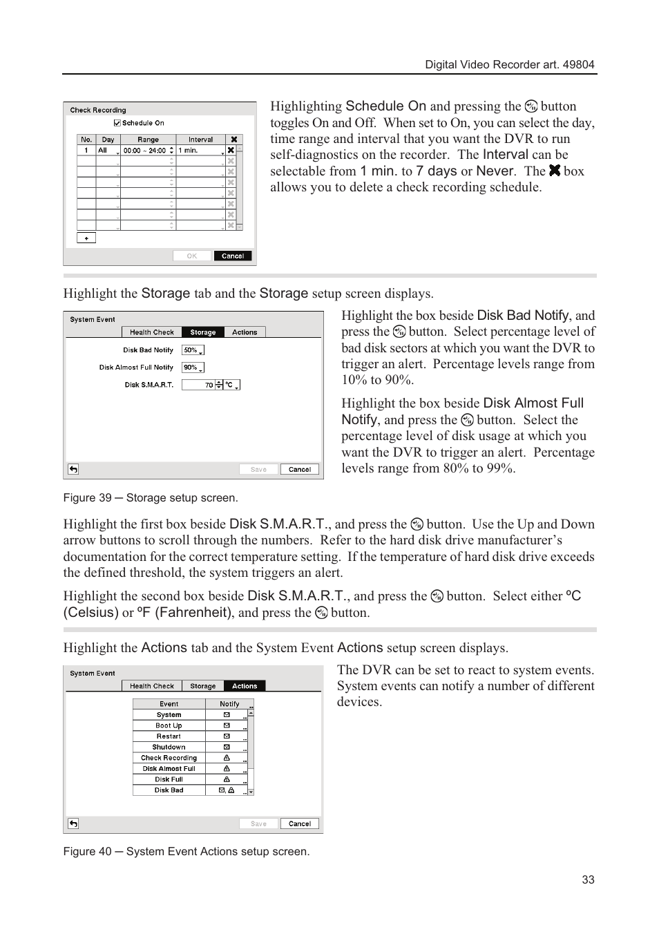 Comelit MT 49804 User Manual | Page 43 / 63
