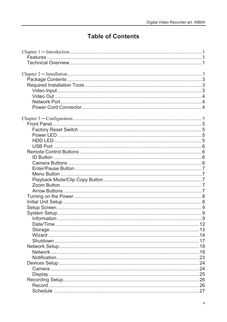 Comelit MT 49804 User Manual | Page 7 / 63