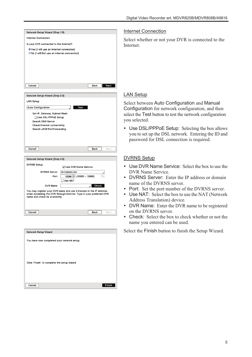 Comelit MT MDVR808B User Manual | Page 7 / 14