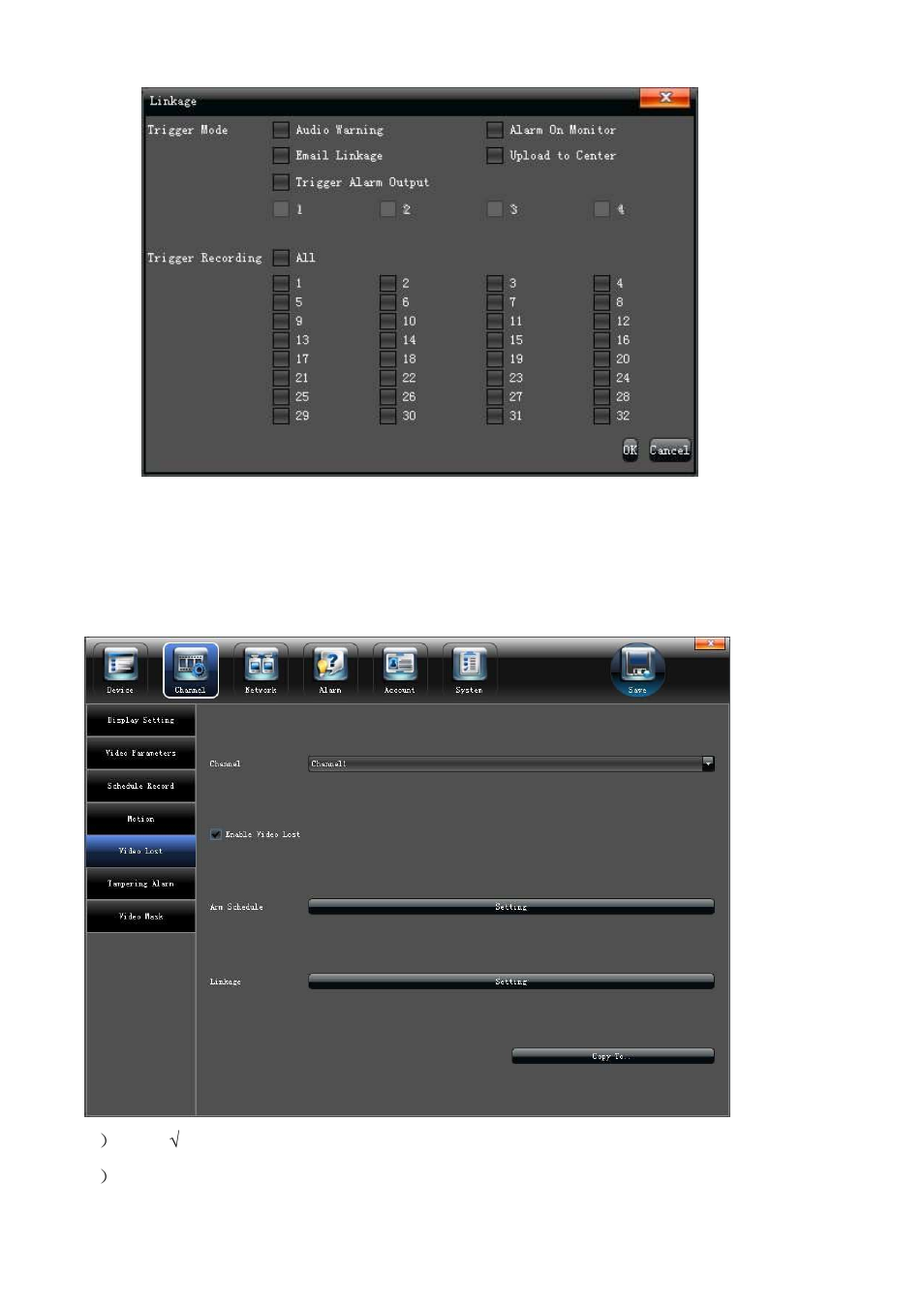 5 video lost | Comelit MT IPNVR116A User Manual | Page 17 / 44