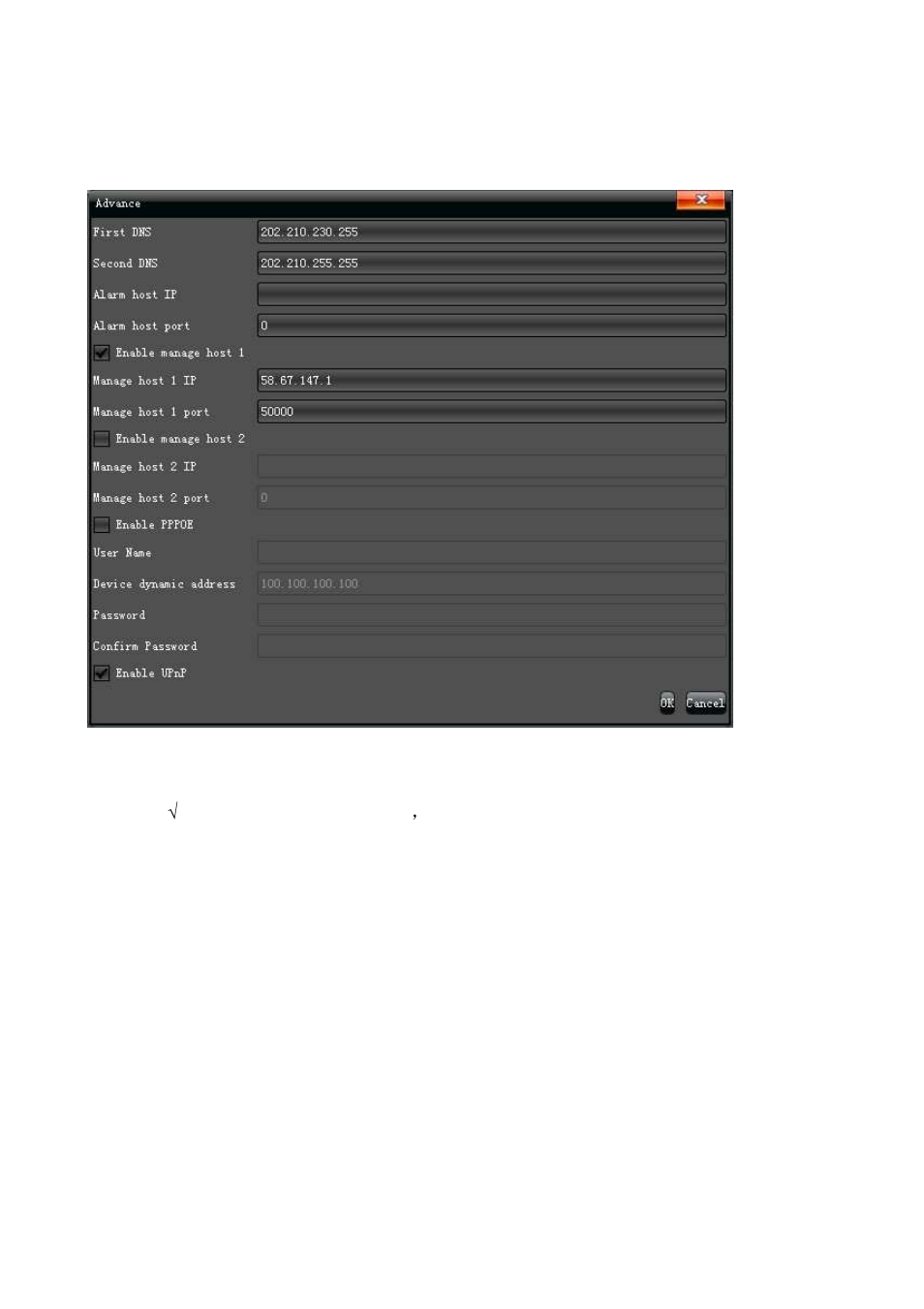 1 advanced setting | Comelit MT IPNVR116A User Manual | Page 24 / 44