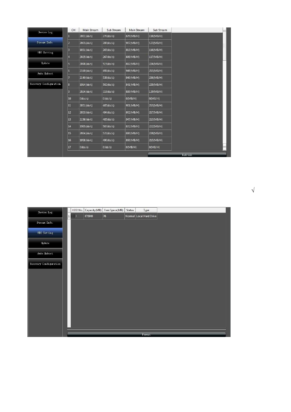 3 hdd setting | Comelit MT IPNVR116A User Manual | Page 35 / 44
