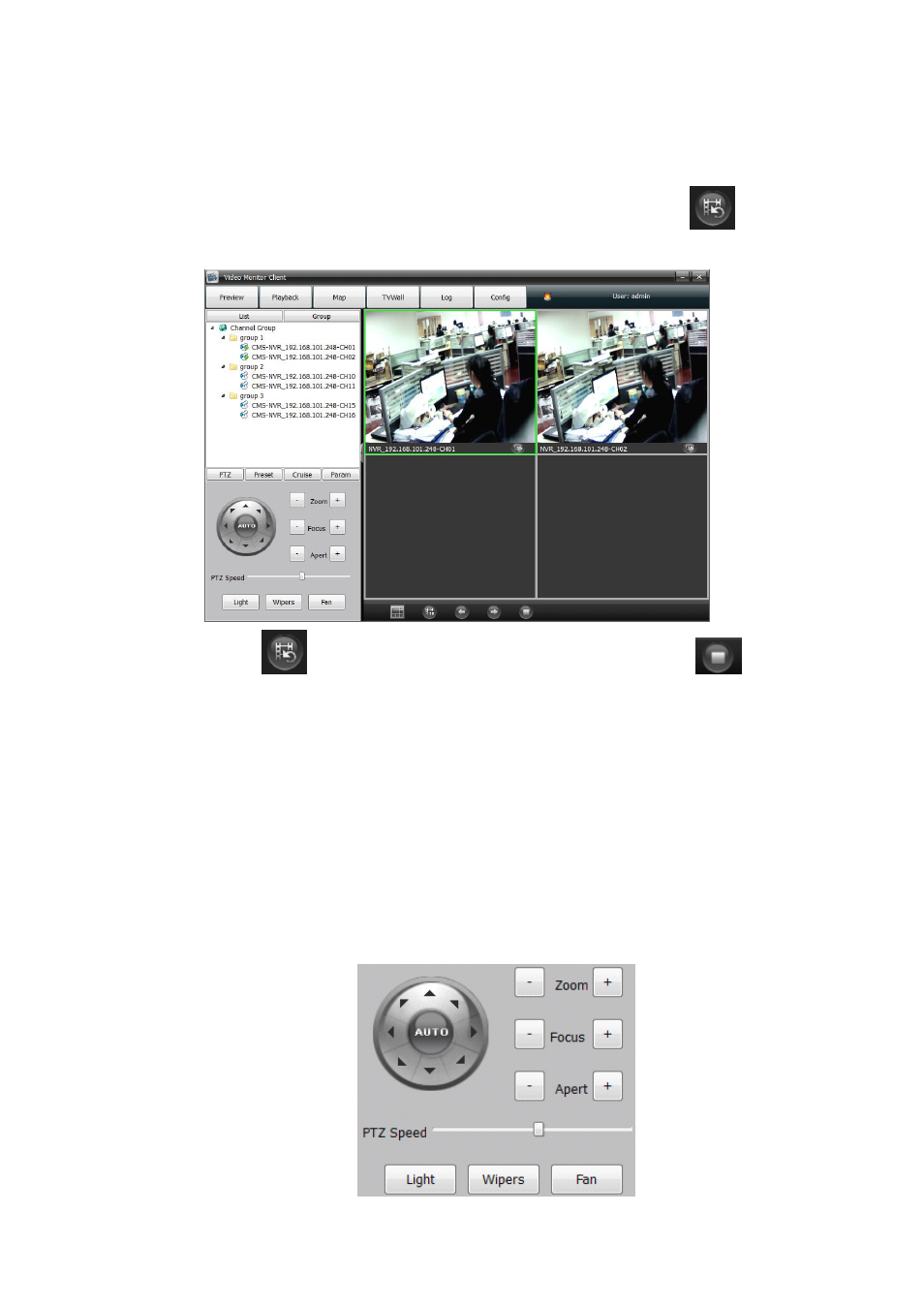 5 device video group polling, 6 ptz, 1 ptz control | Comelit MT COMELIT VSC IP START SERIES User Manual | Page 10 / 170