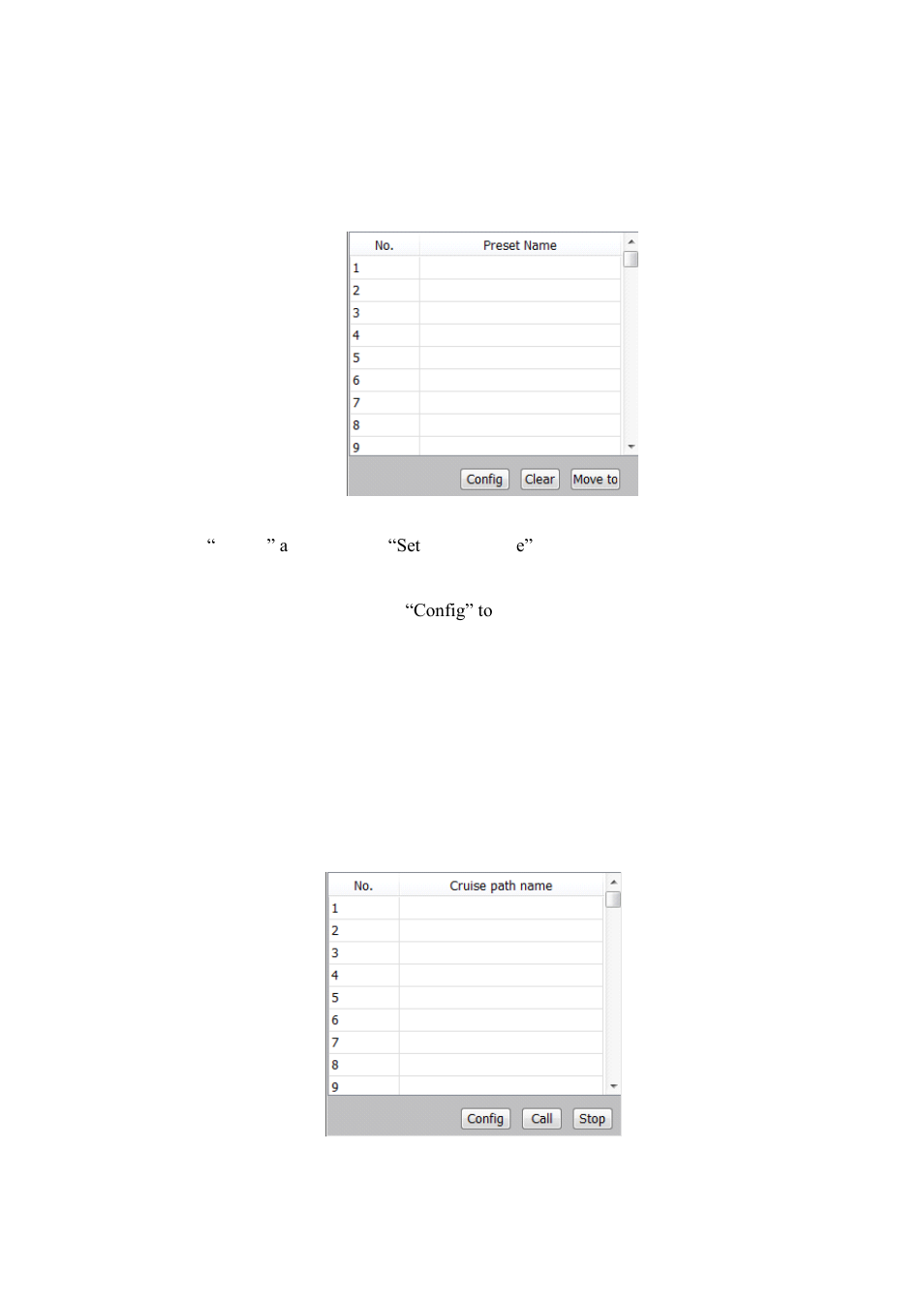2 preset, 3 cruise | Comelit MT COMELIT VSC IP START SERIES User Manual | Page 11 / 170