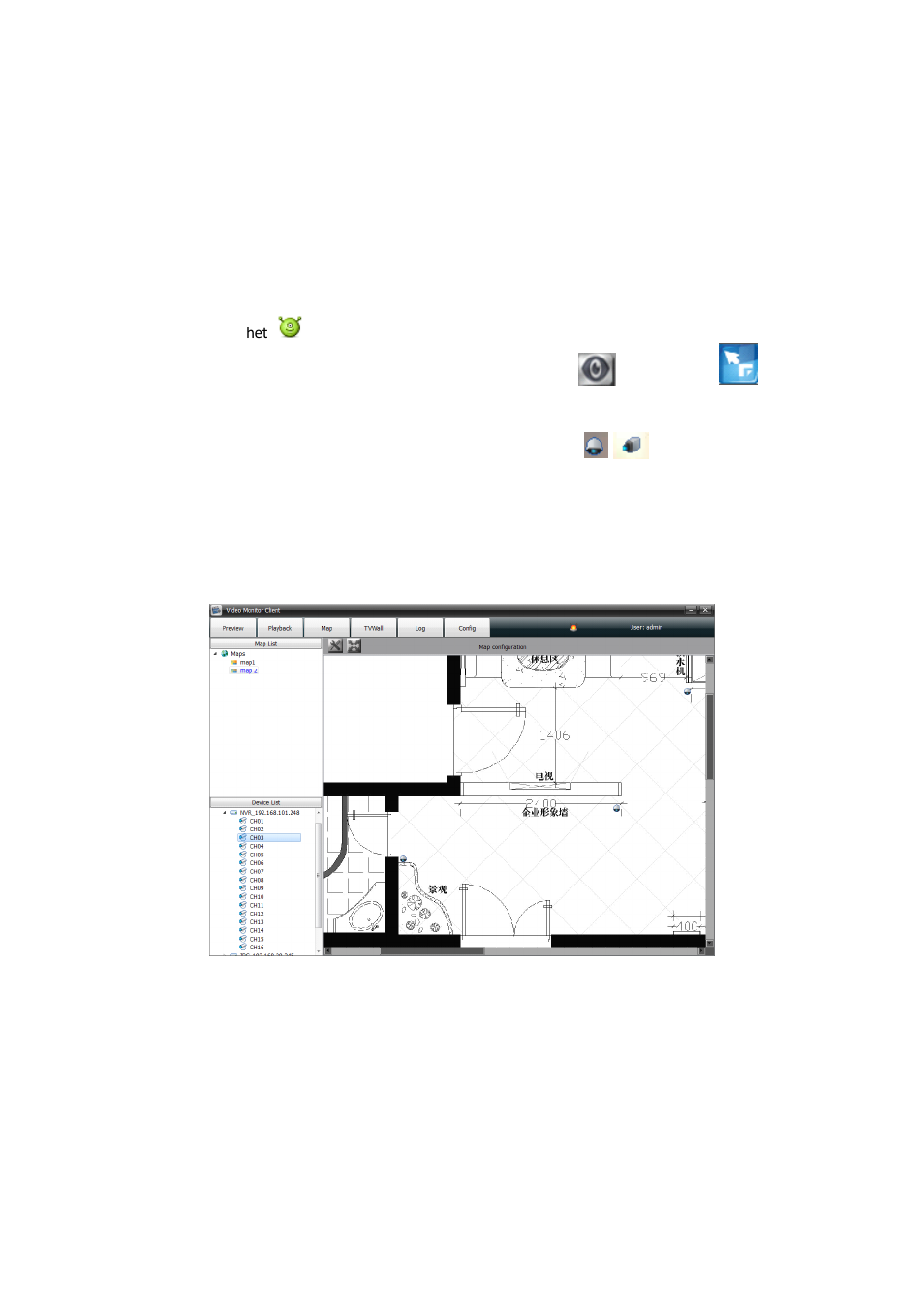 1 klik met de rechtermuisknop op de naam, 2 klik met de rechtermuisknop op het / pictogram | Comelit MT COMELIT VSC IP START SERIES User Manual | Page 155 / 170