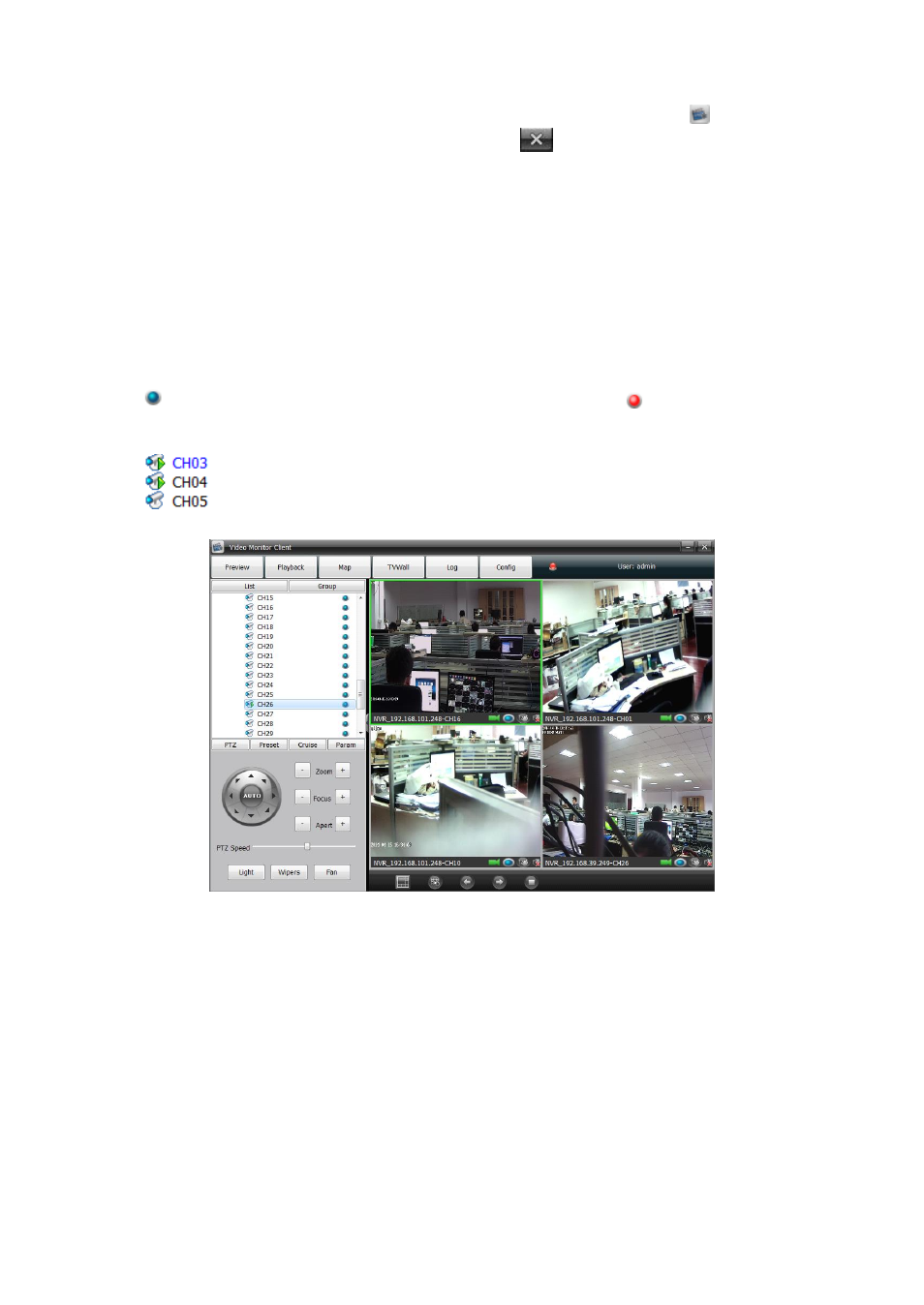 1 anteprima e registrazione video | Comelit MT COMELIT VSC IP START SERIES User Manual | Page 40 / 170