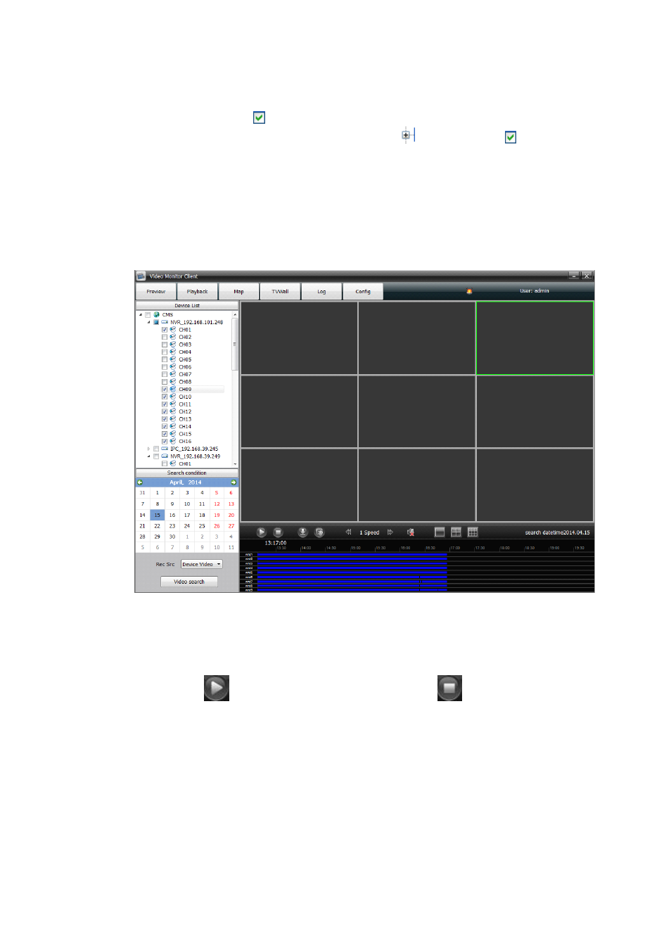 1 ricerca video locale, 2 riproduzione video | Comelit MT COMELIT VSC IP START SERIES User Manual | Page 48 / 170