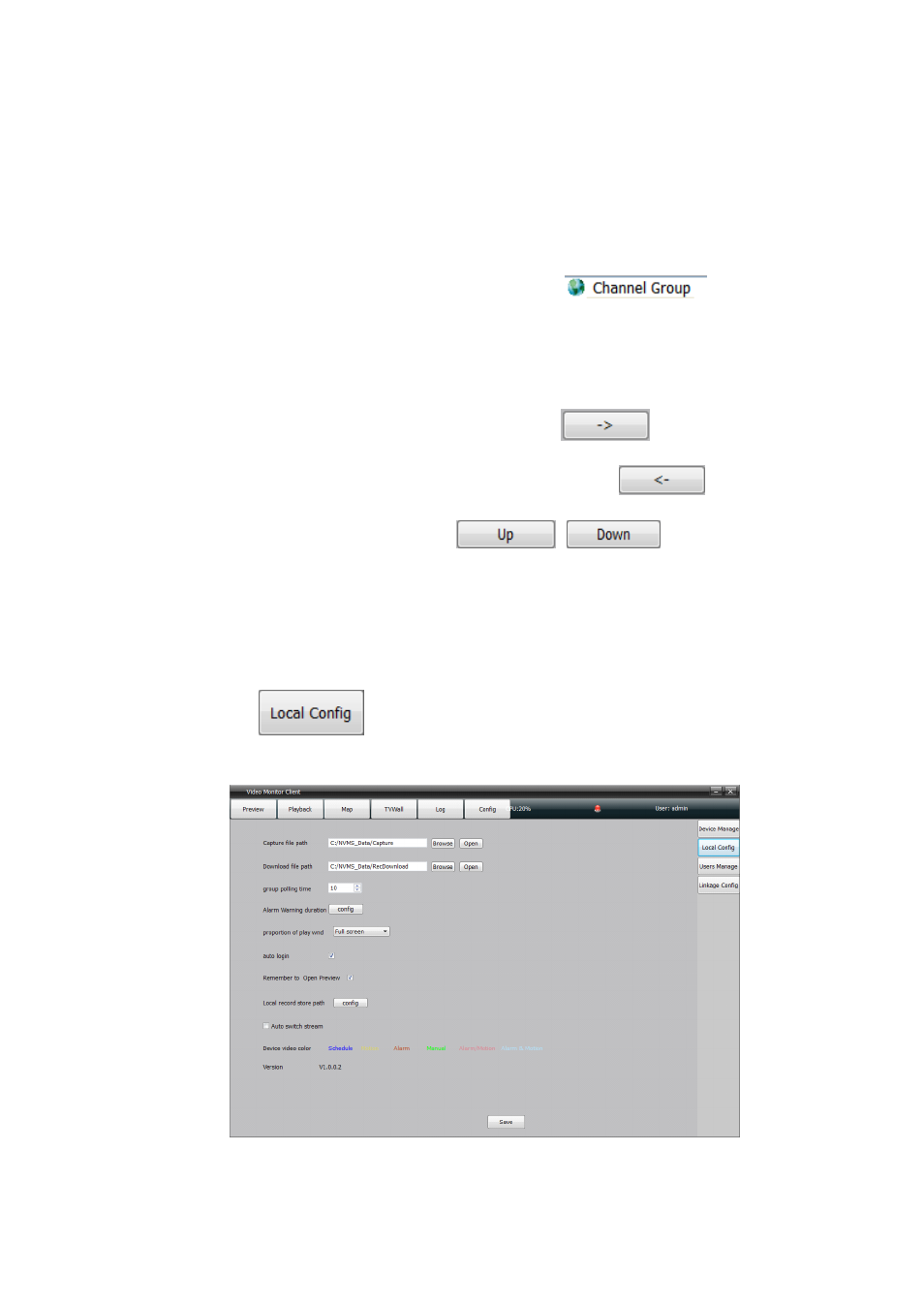 2 local config (configurazione locale) | Comelit MT COMELIT VSC IP START SERIES User Manual | Page 63 / 170