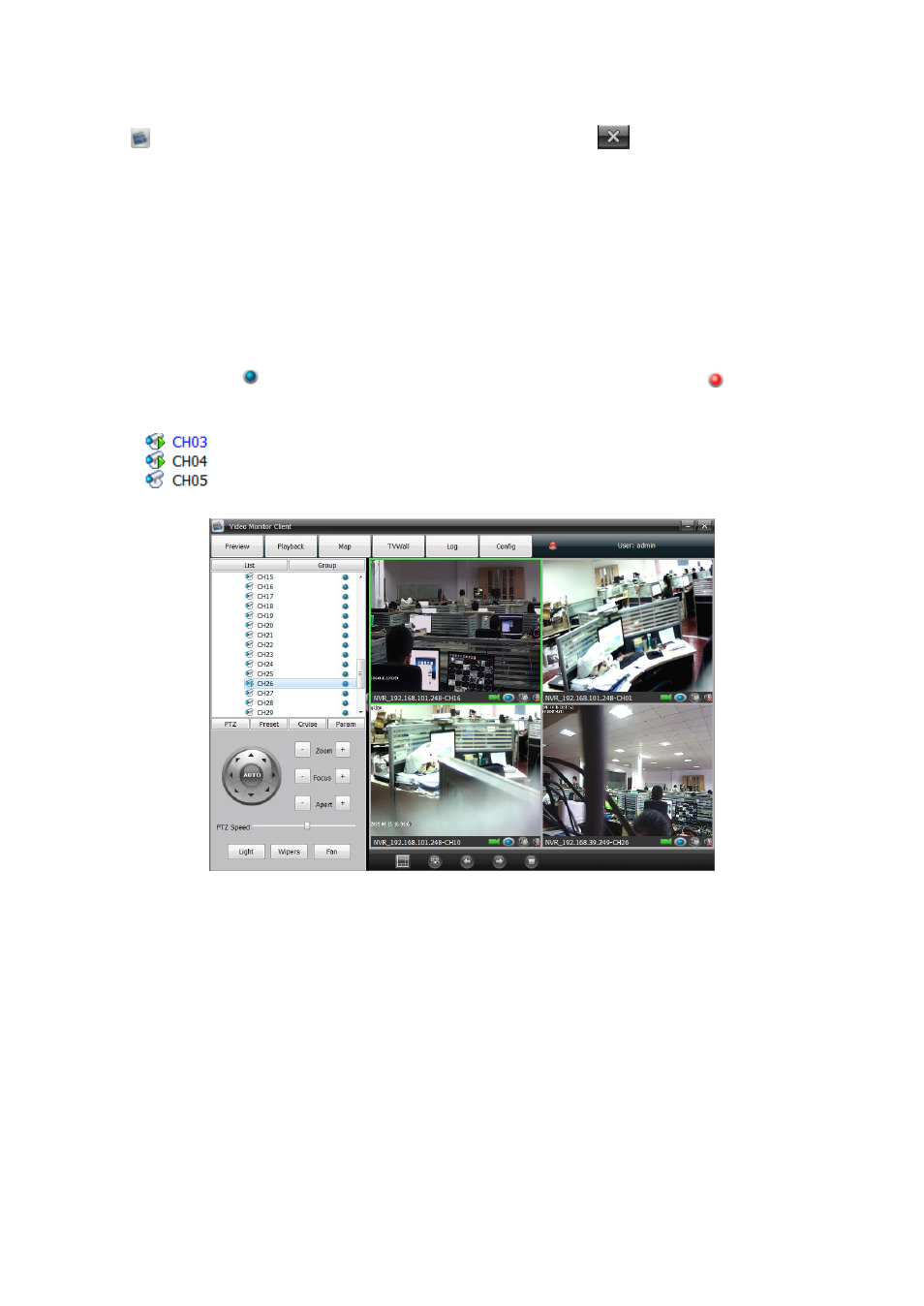 1 aperçu vidéo et enregistrement | Comelit MT COMELIT VSC IP START SERIES User Manual | Page 74 / 170