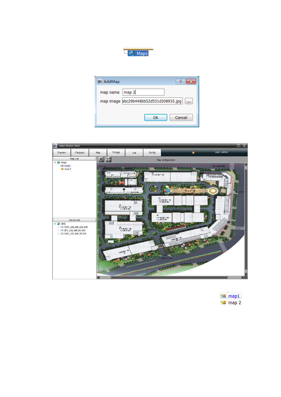1 ajouter une carte | Comelit MT COMELIT VSC IP START SERIES User Manual | Page 86 / 170