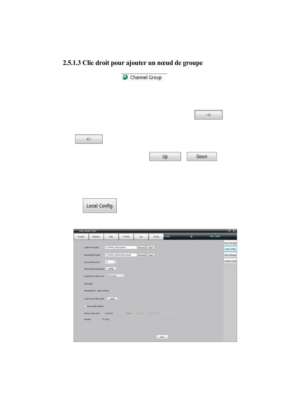 2 configuration locale | Comelit MT COMELIT VSC IP START SERIES User Manual | Page 97 / 170