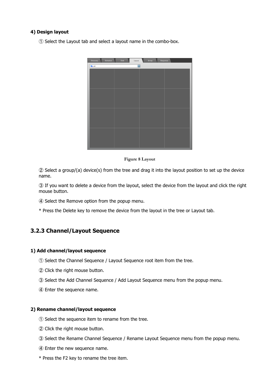 3 channel/layout sequence | Comelit RAS_SOLUTION User Manual | Page 16 / 106