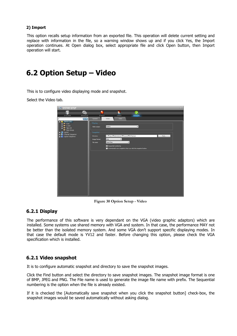 2 option setup – video | Comelit RAS_SOLUTION User Manual | Page 40 / 106