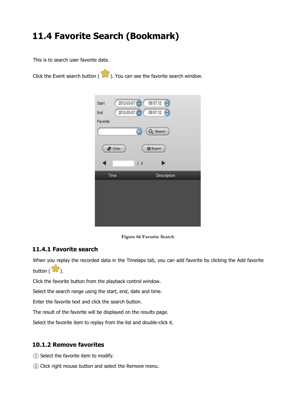 4 favorite search (bookmark) | Comelit RAS_SOLUTION User Manual | Page 71 / 106